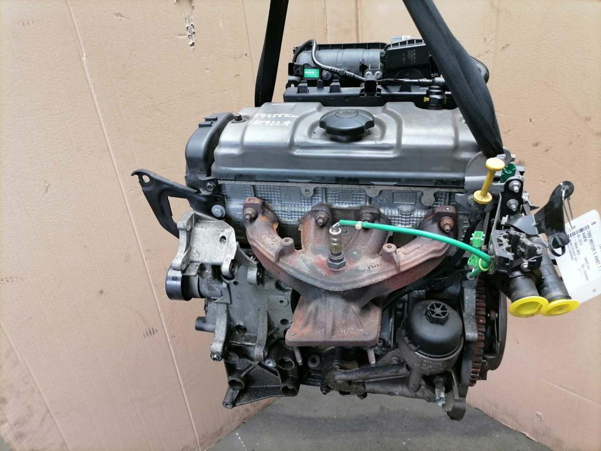 Peugeot 206+ original Motor 1.1 44kw *HFX* 5 Gang Schalter 54.455km BJ10